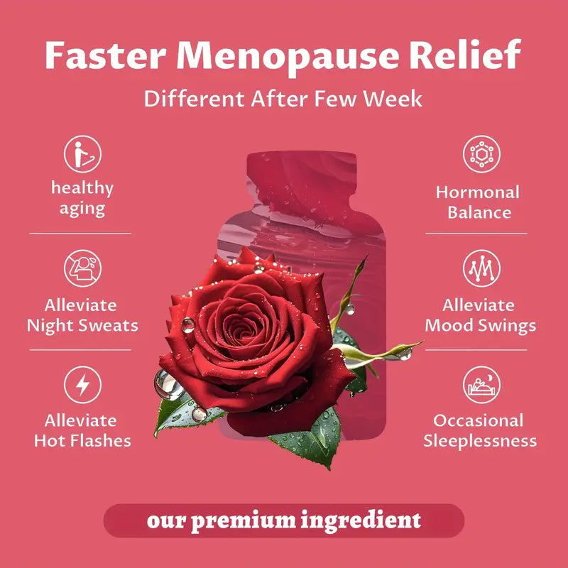 Menopause Total Relief – Doctor-Formulated, All-in-One Support for Balanced Hormones & Renewed Vitality