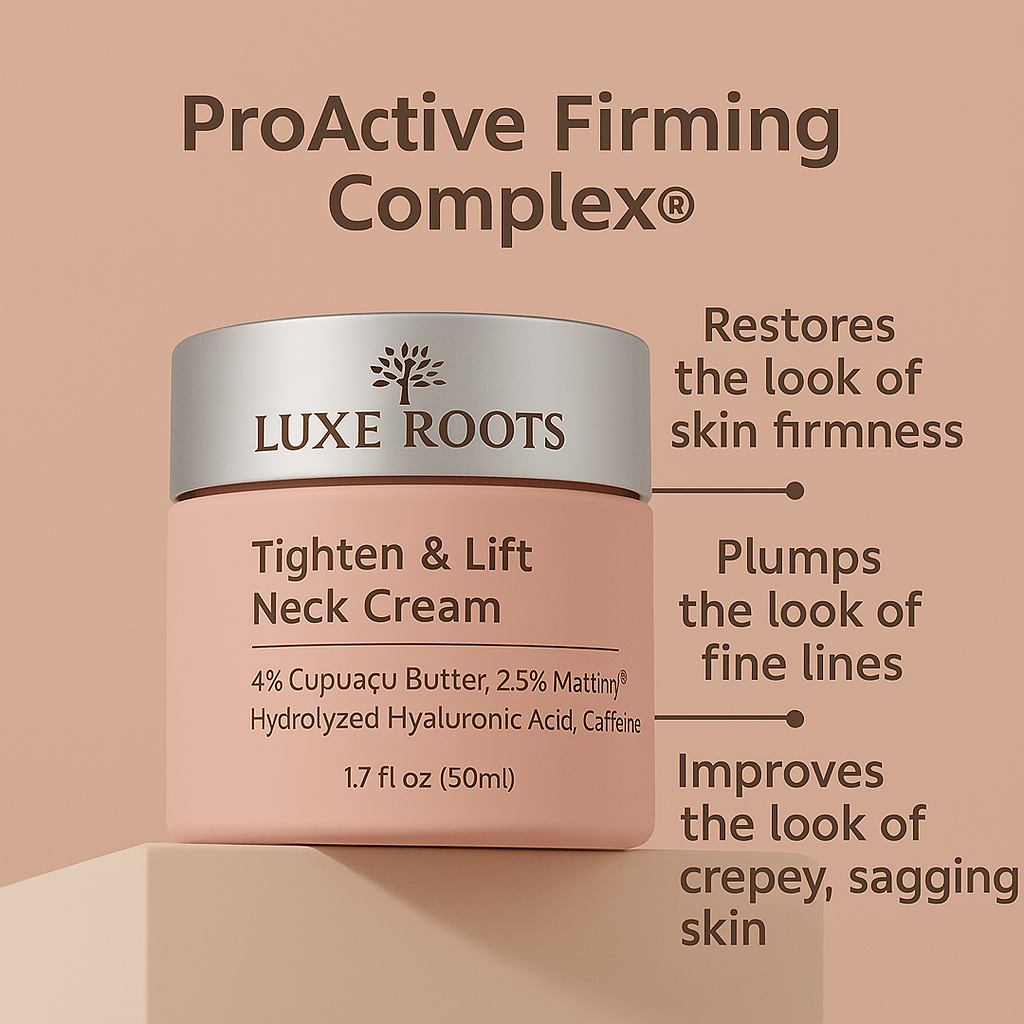 Neck Cream – Firming & Lifting Solution for Crepey Skin