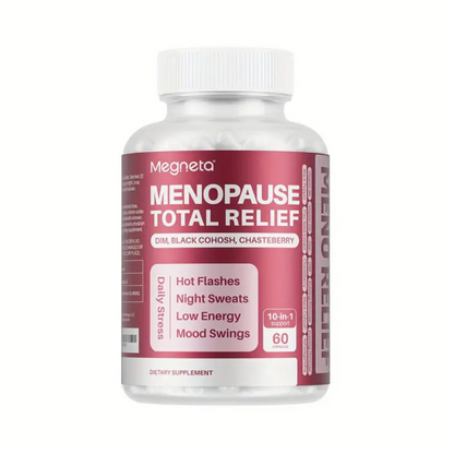 Menopause Total Relief – Doctor-Formulated, All-in-One Support for Balanced Hormones & Renewed Vitality