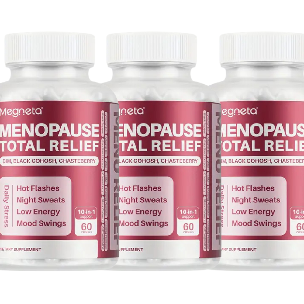 Menopause Total Relief – Doctor-Formulated, All-in-One Support for Balanced Hormones & Renewed Vitality