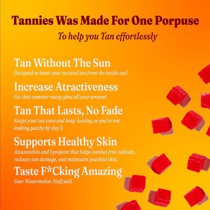 Tannies - Tanning Gummies