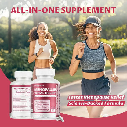 Menopause Total Relief – Doctor-Formulated, All-in-One Support for Balanced Hormones & Renewed Vitality